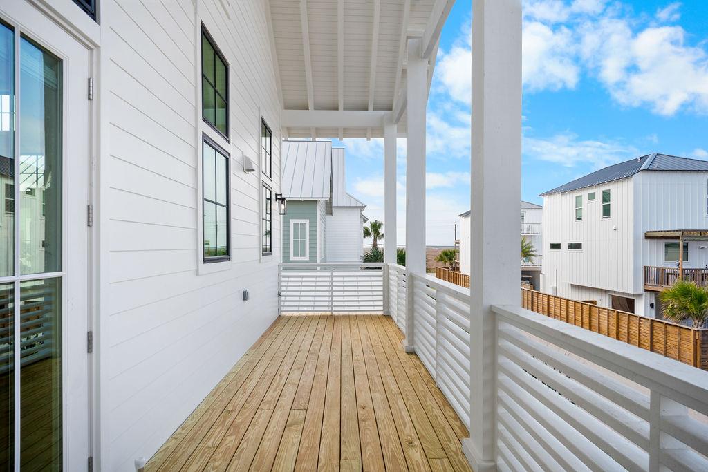 Back Balcony, 2nd Floor