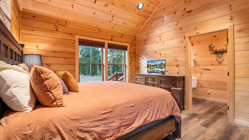 king bed