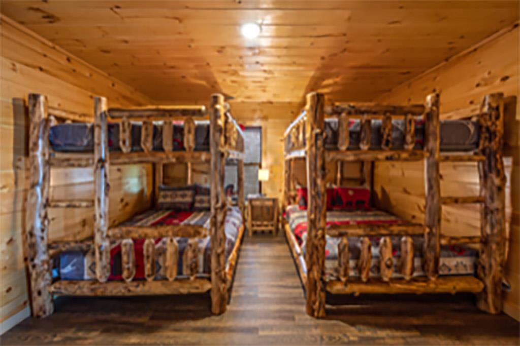 Downstairs Double Queen Bunkbed Room