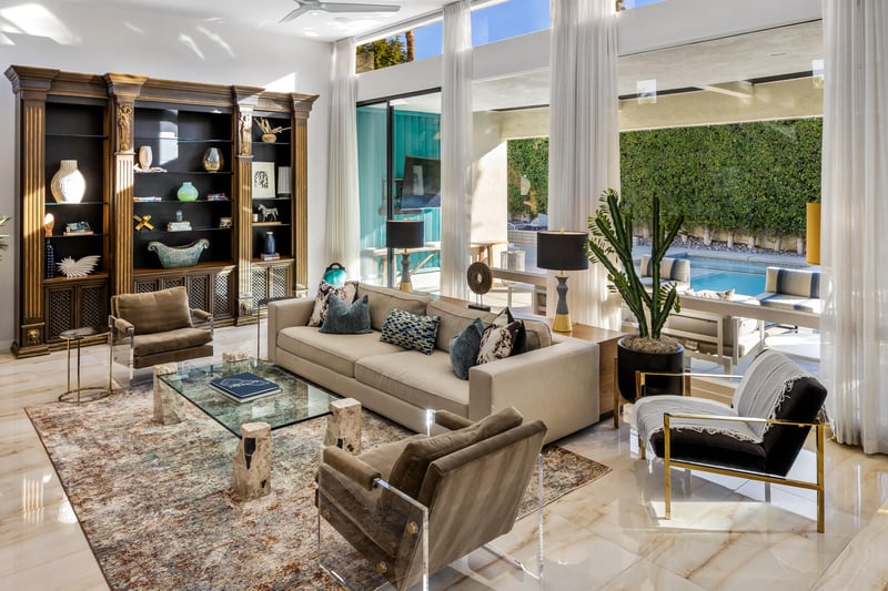 Chic and sophisticated designer home