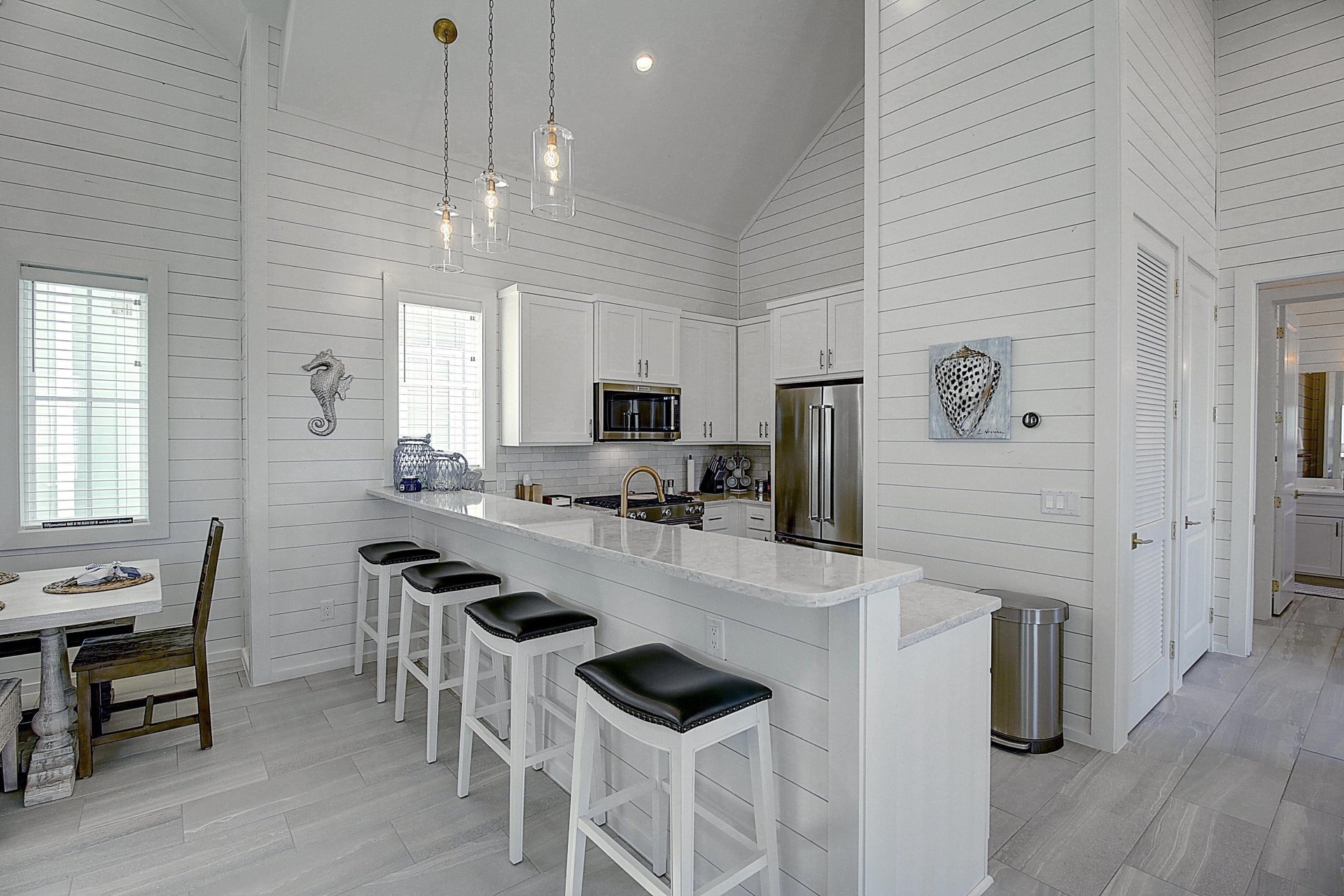 Kitchen With Bar Seating, 2nd Floor