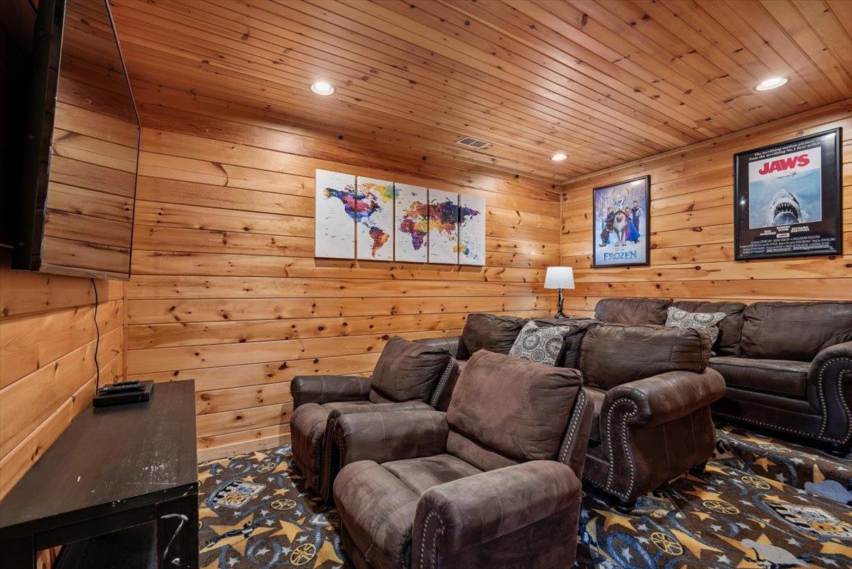 Theater Room Downstairs