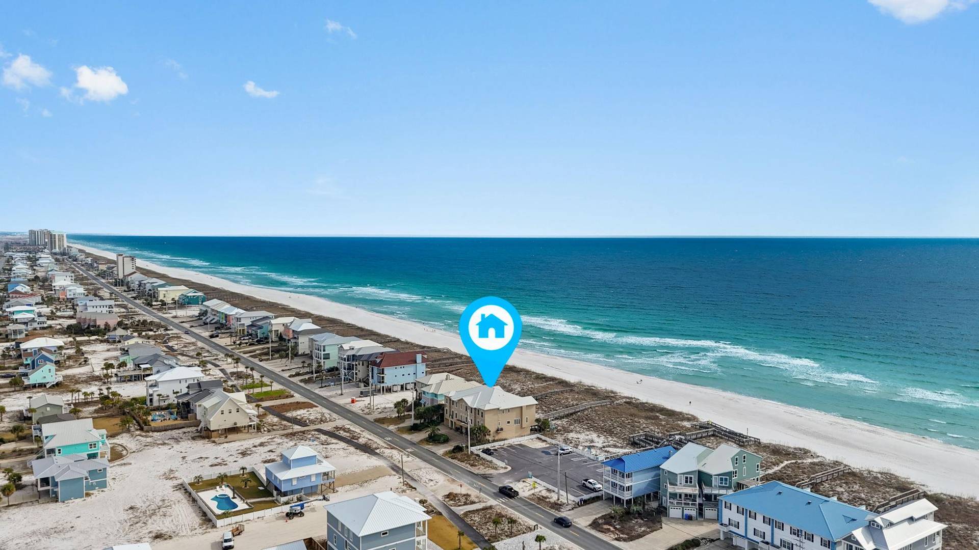 Gulf Paradise Aerial