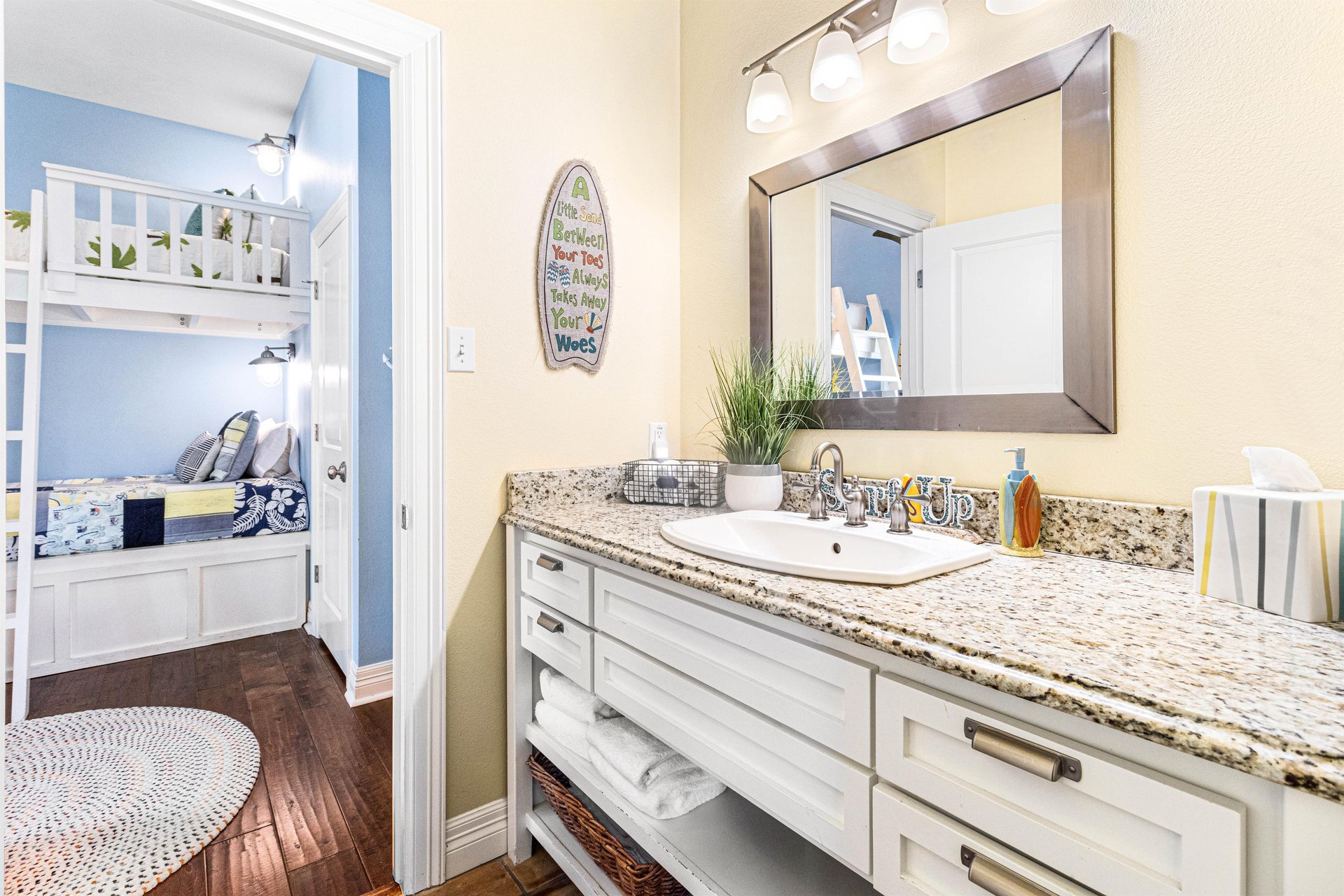 Jack  Jill Bathroom, 2nd Floor