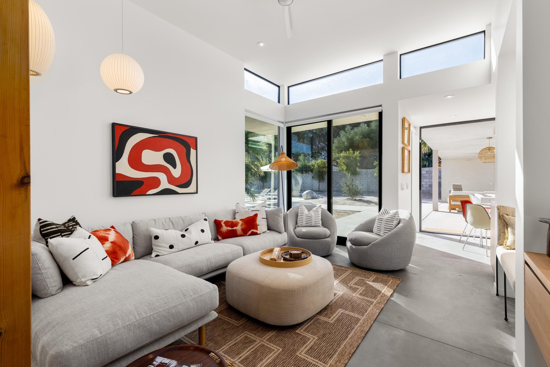 Secondary villa living room