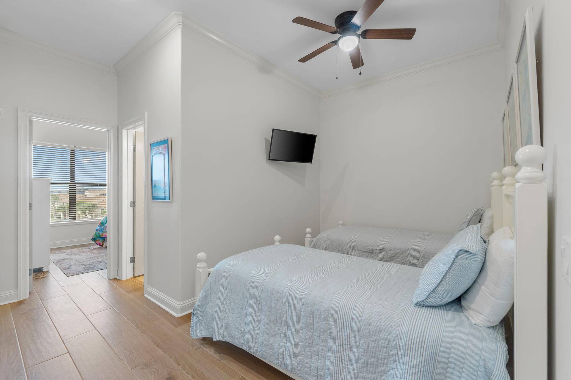 Twin Beds In Loft Area