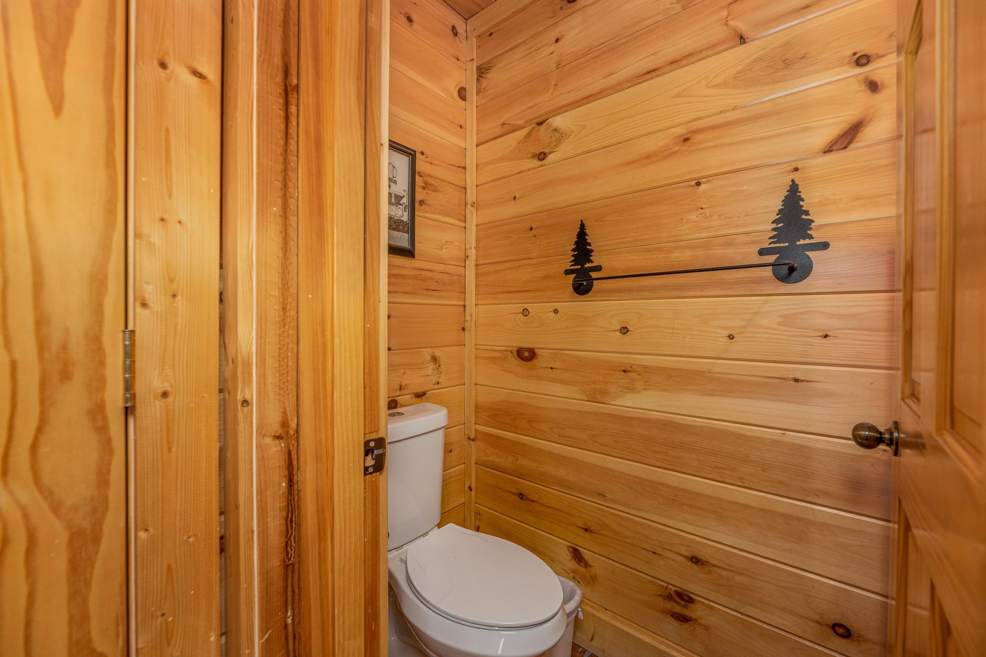 Bathroom at Bears Dont Bluff, a 3 bedroom cabin rental located in Pigeon Forge