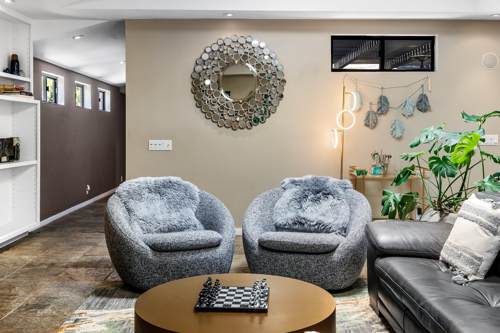 Cozy armchairs