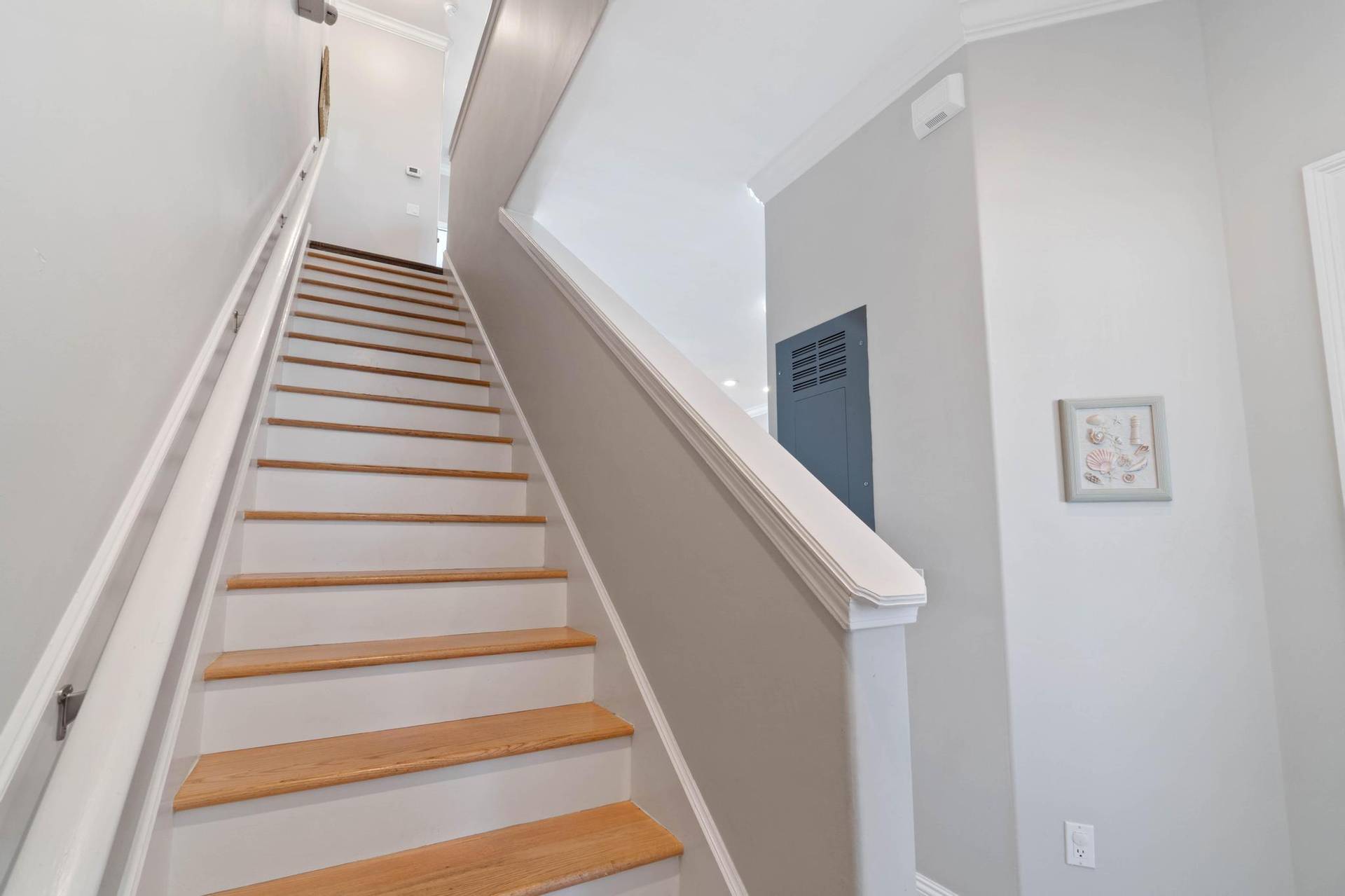 Stairs Leading To Top Floor