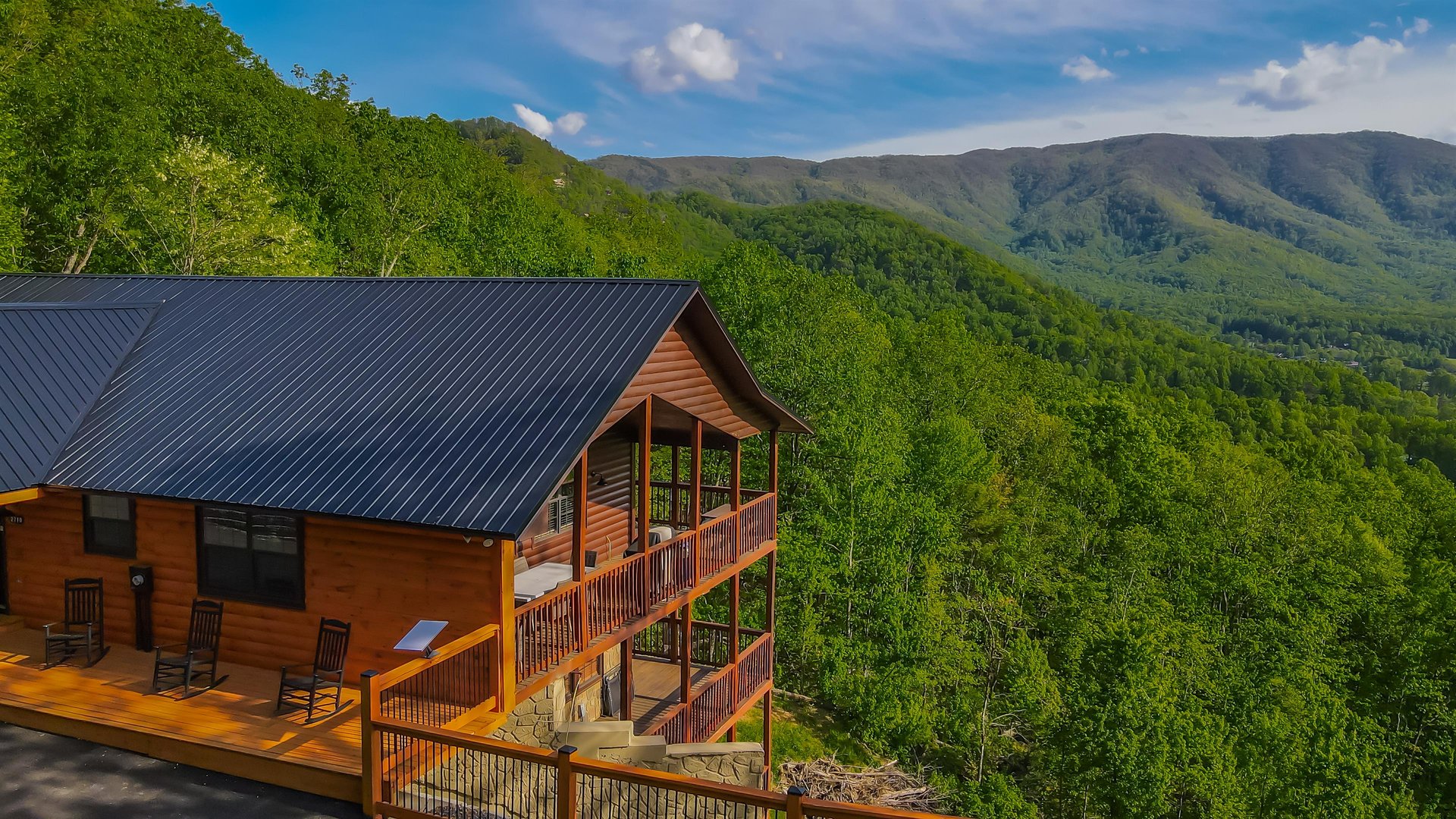 Mountain Valley Views Drone Photos April 20244