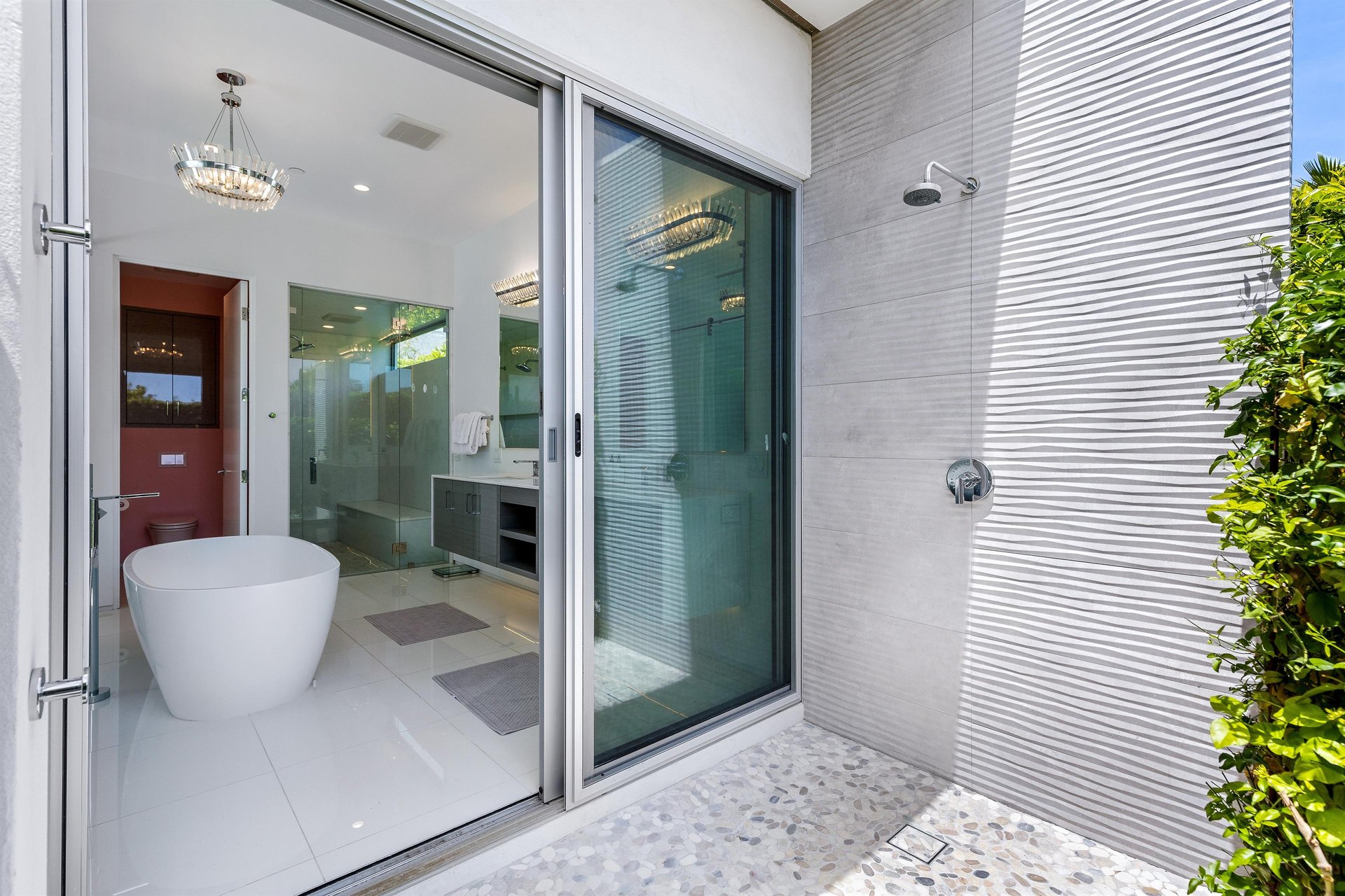 Outdoor shower