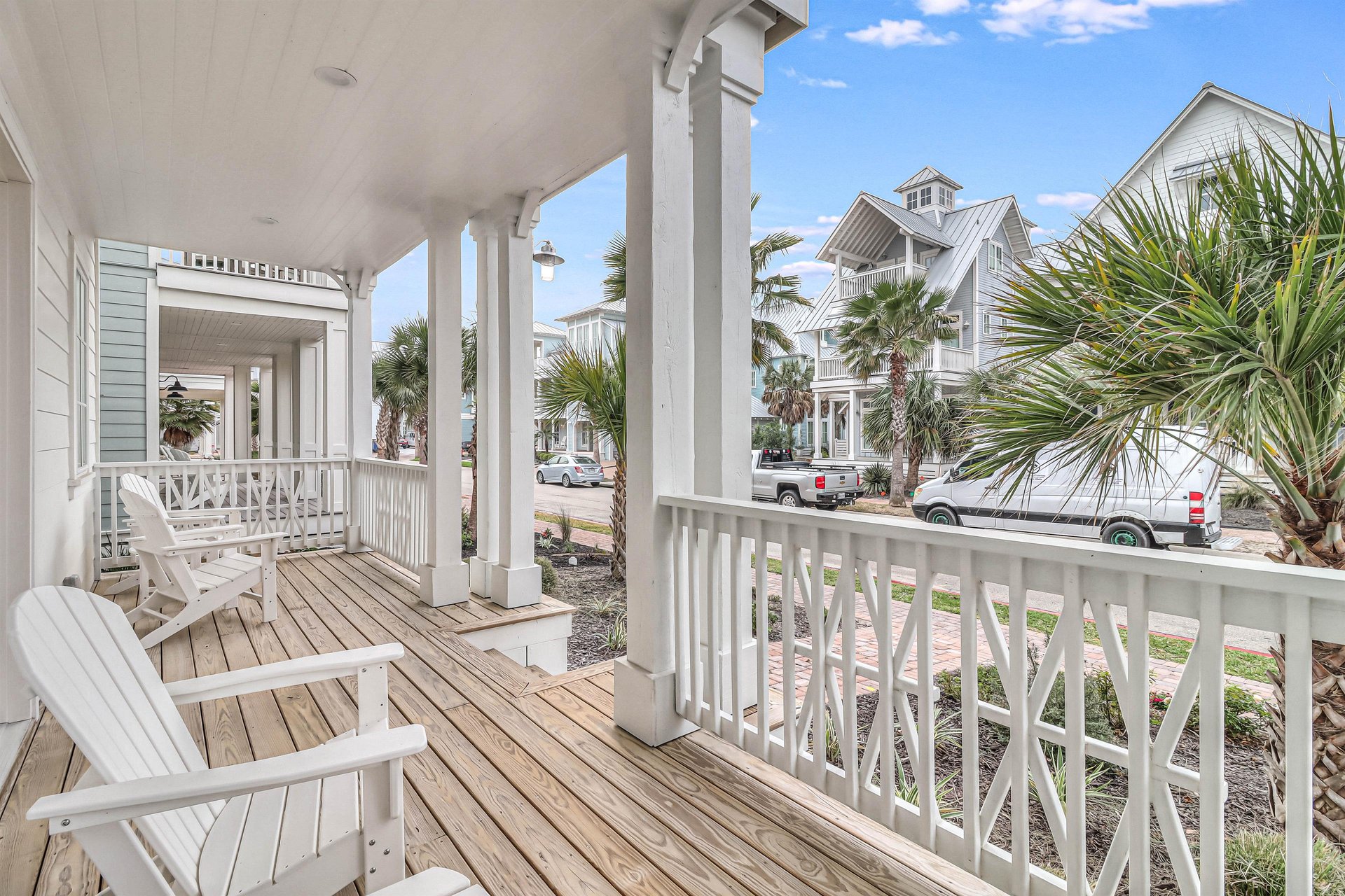 Front Balcony 1st Floor Entry