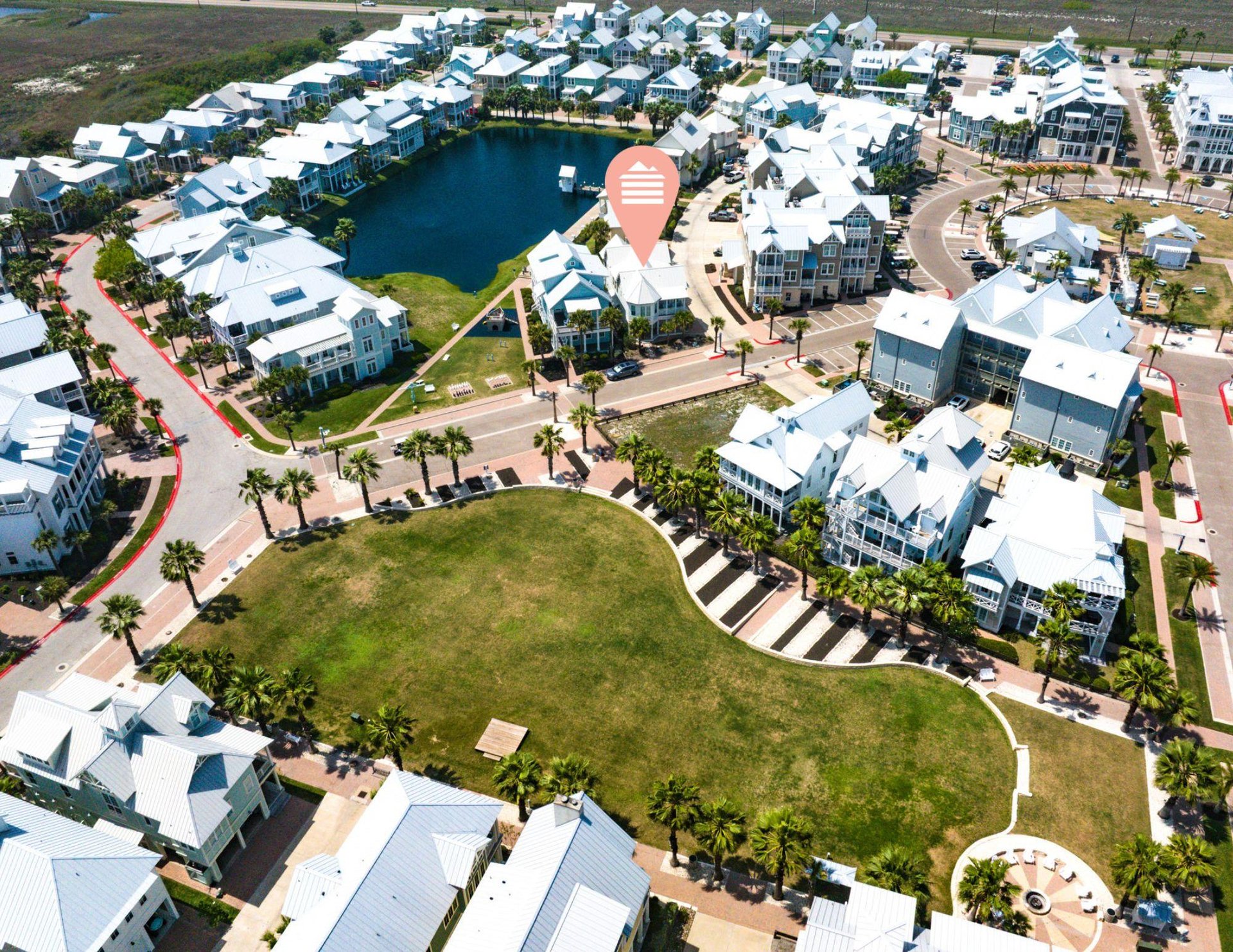 Just Steps from Lake Colby, The Great Lawn, and Town Center