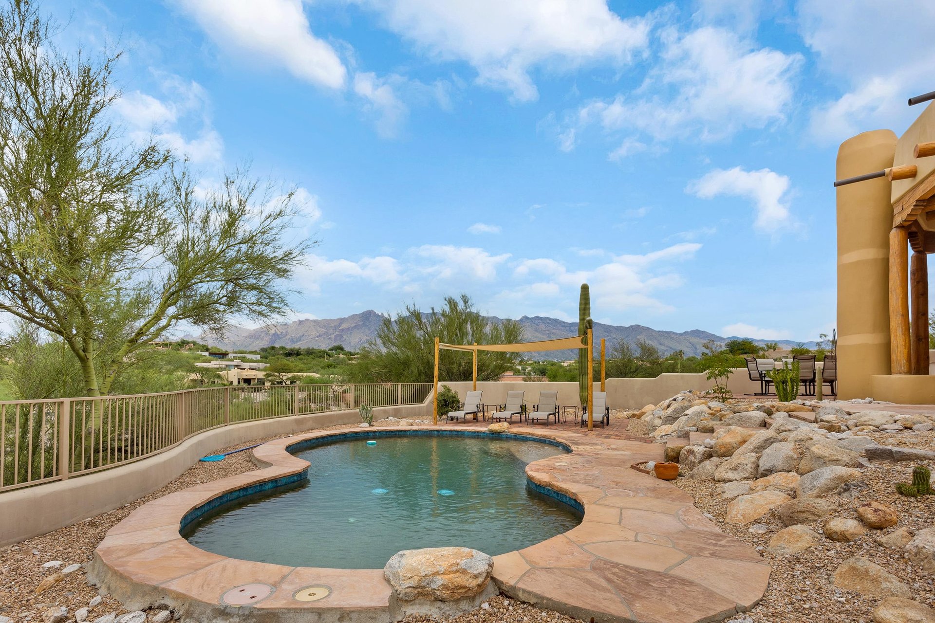 Sparkling pool