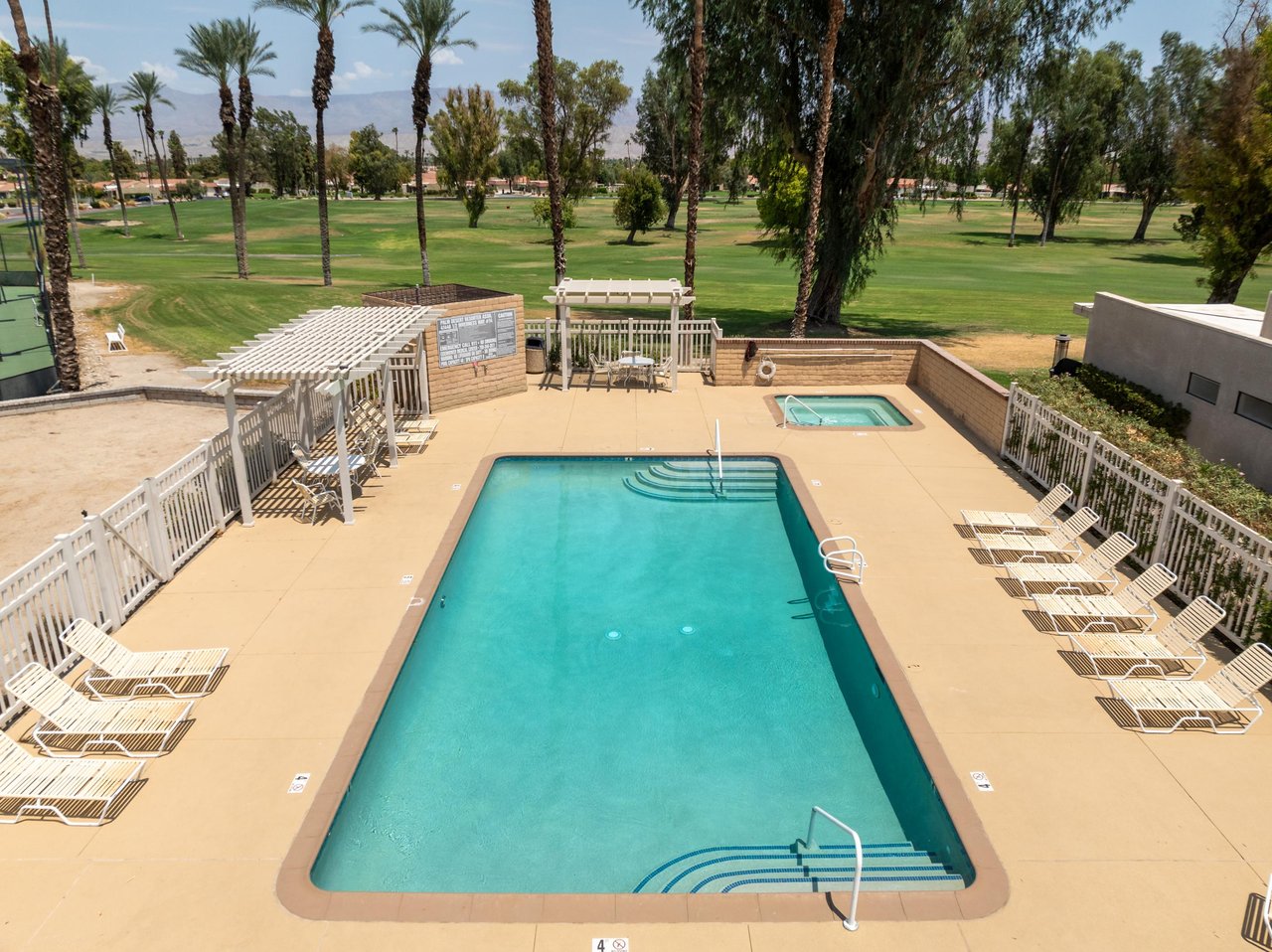 Access to a shared pool and spa.