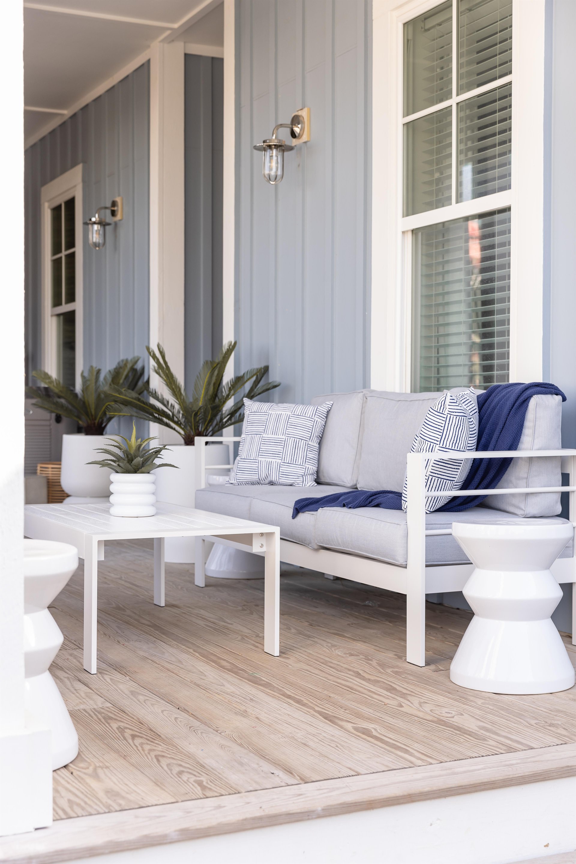 Exterior Seating Area, Back Porch