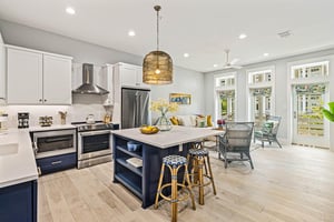 Kitchen and Living Room