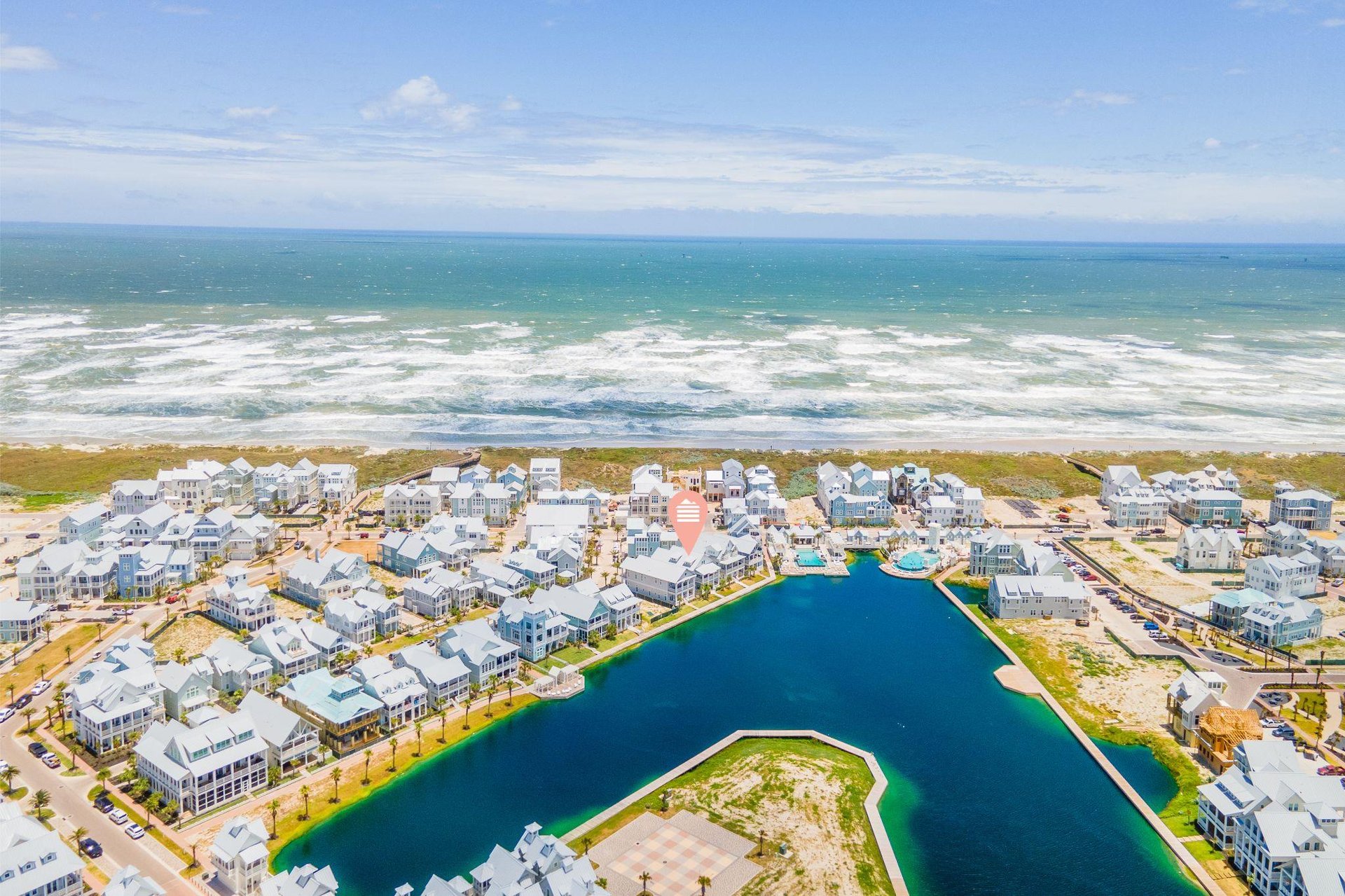 Aerial View, Location