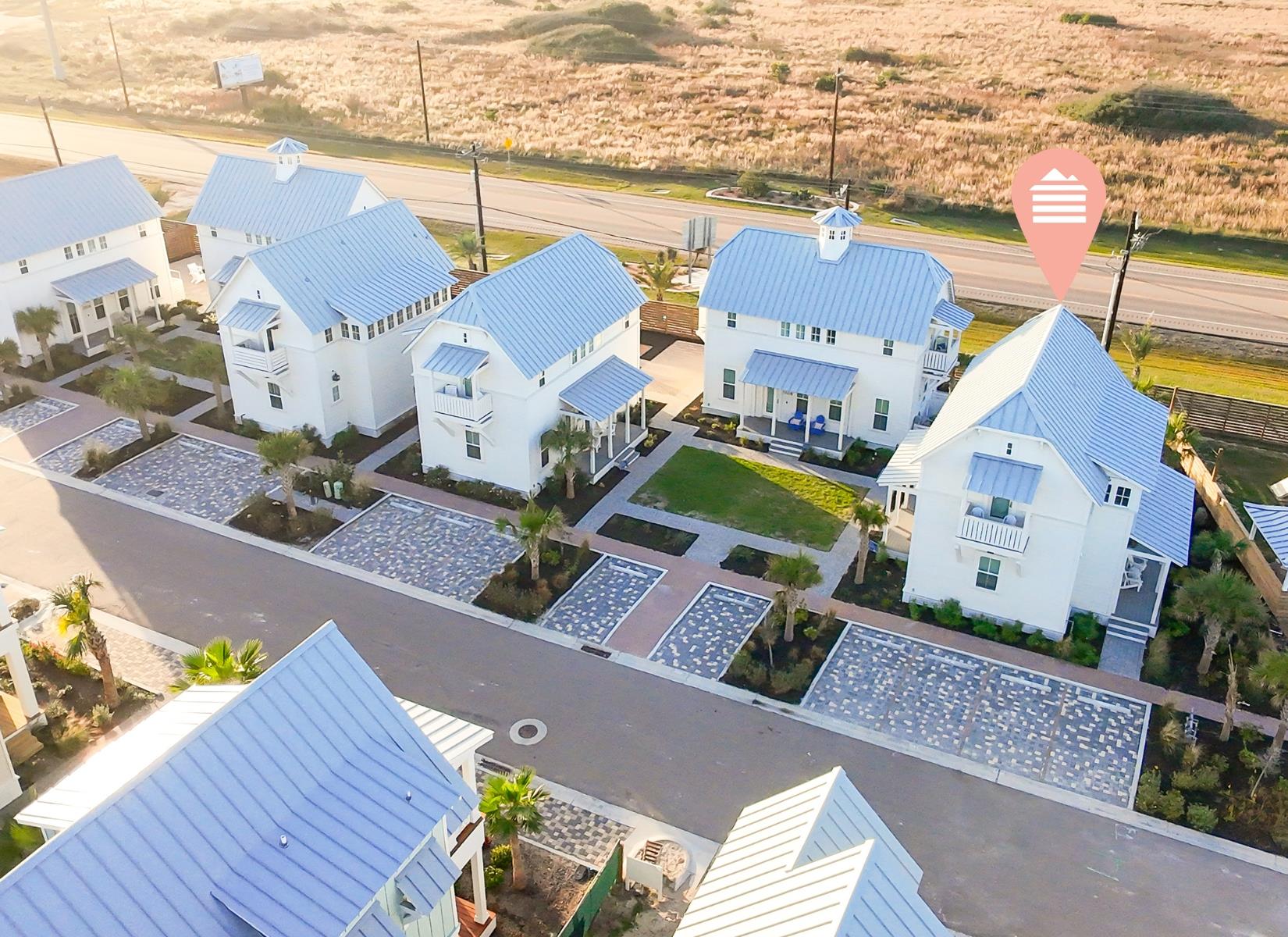 Aerial View, Location