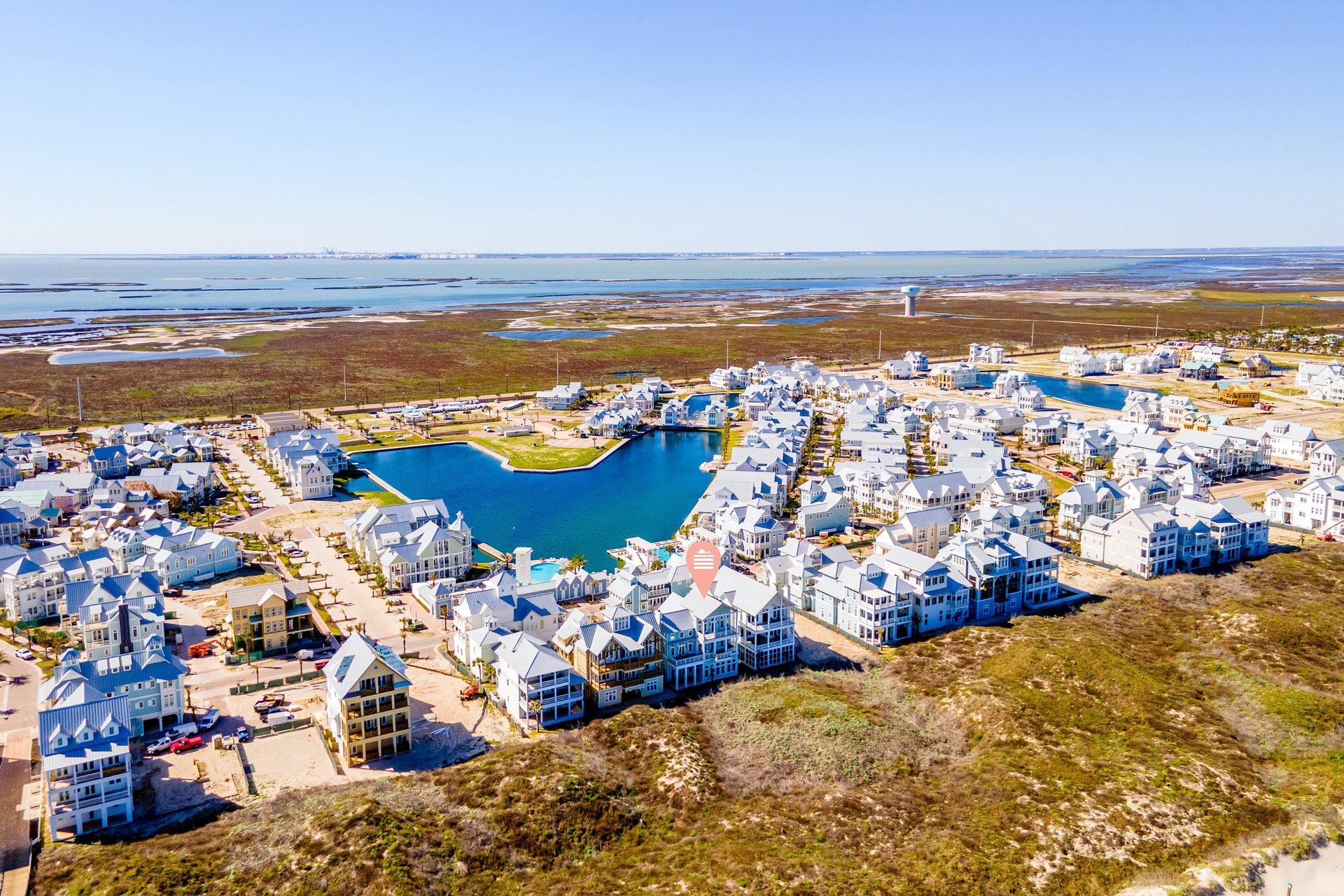 Gulf Side, Aerial View