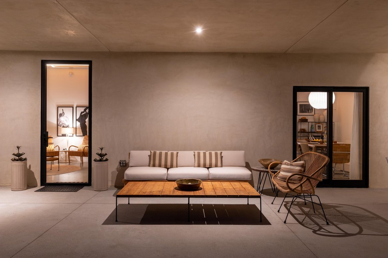 Modern comfort meets warm design