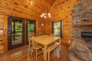 Dining table and chairs