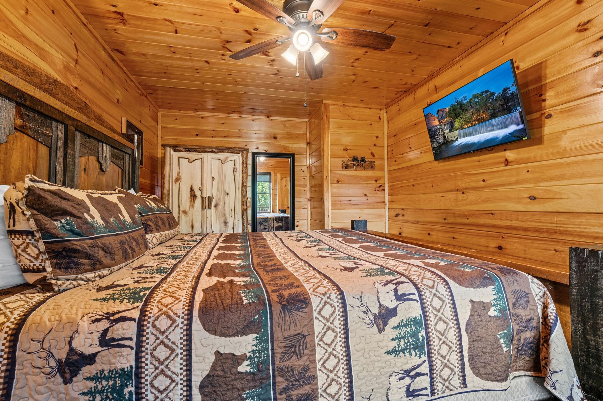 King bed