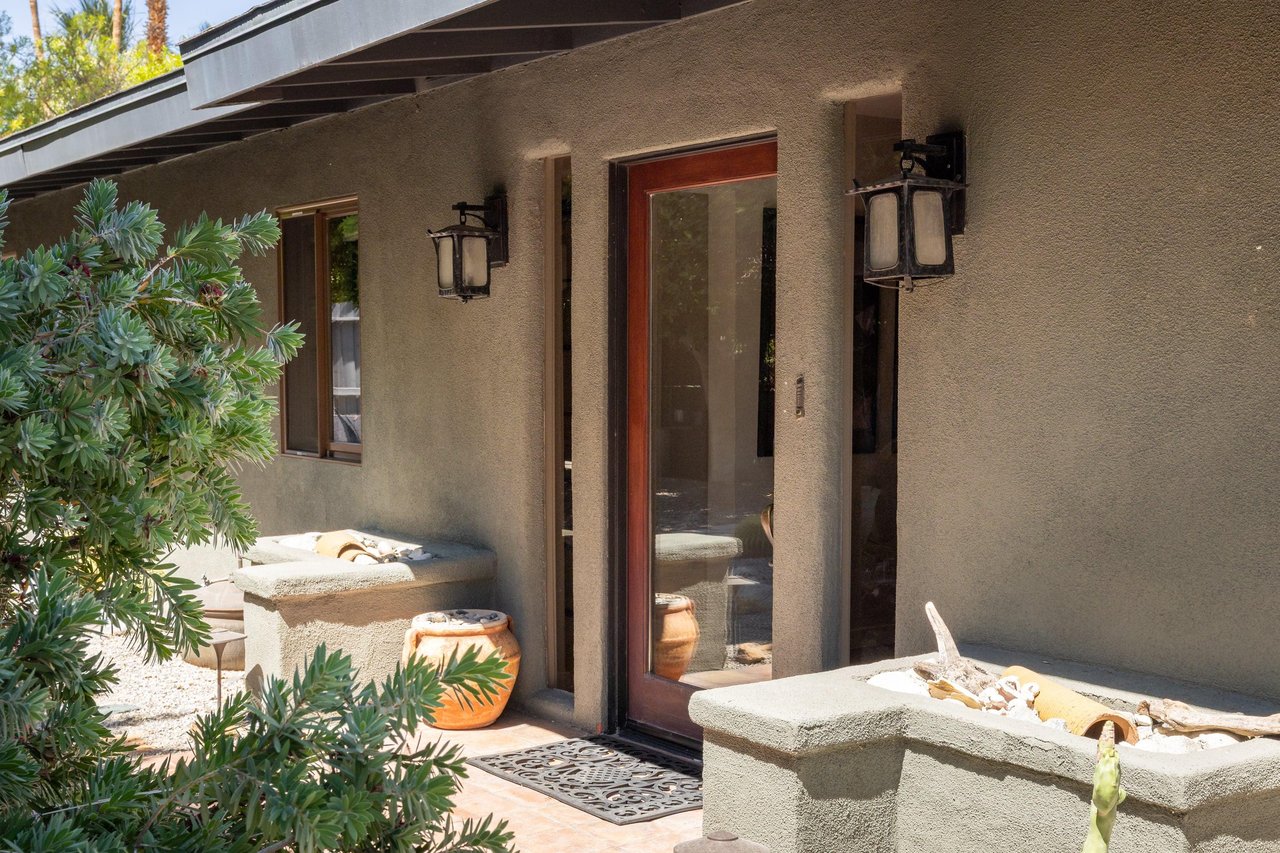 Front door.
