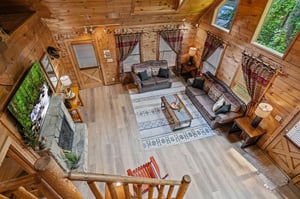 Loft View of Living Room
