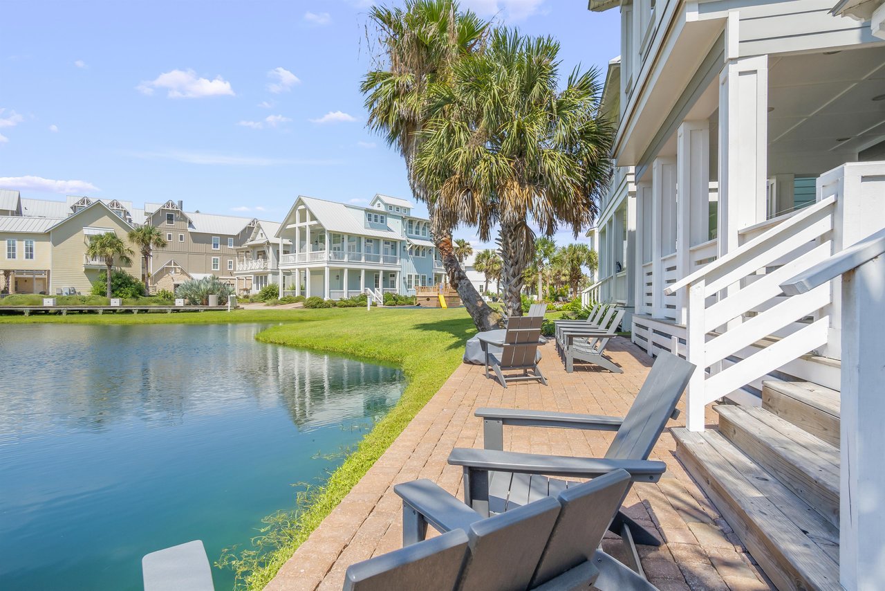 Back Deck, Lake Colby View
