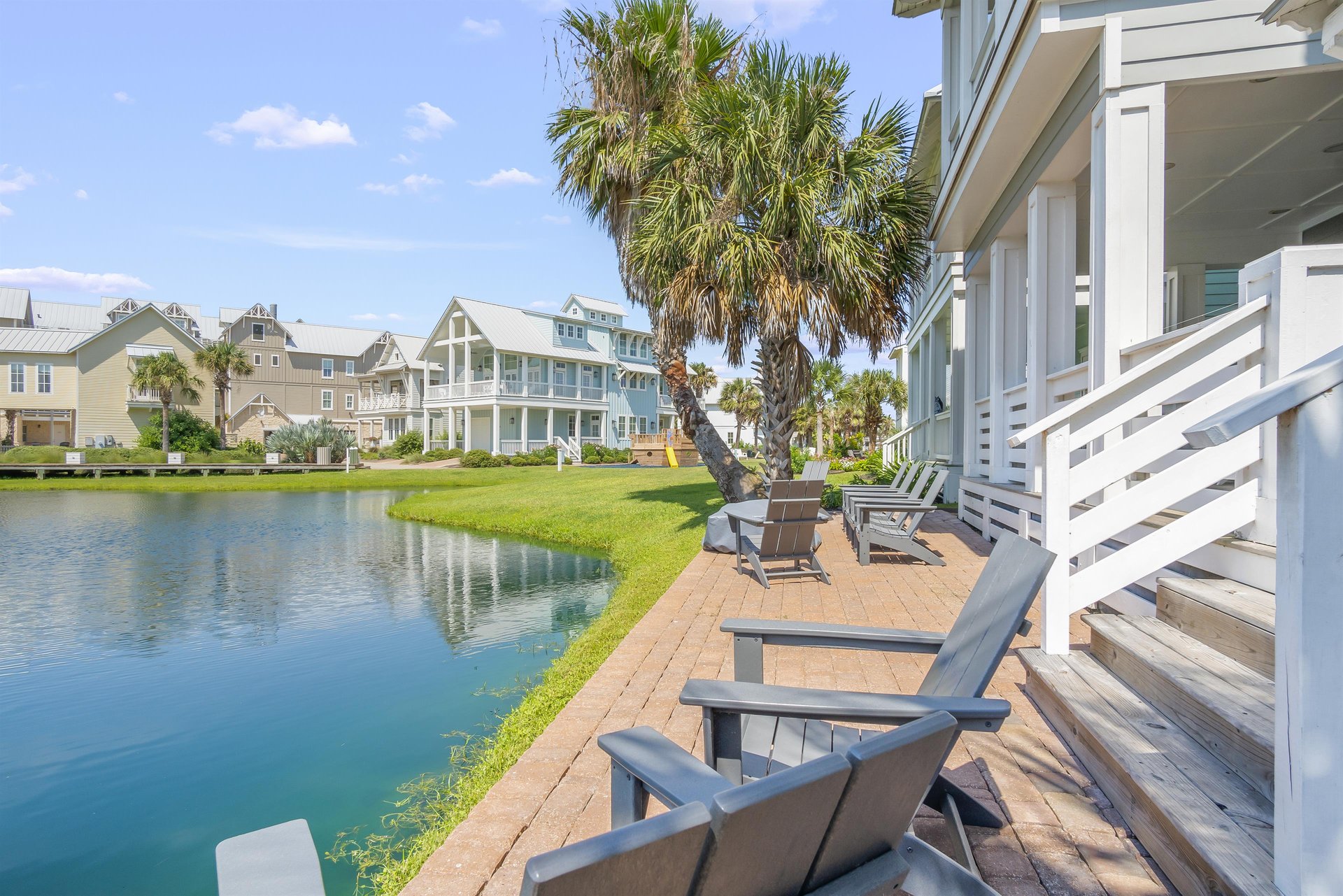 Back Deck, Lake Colby View