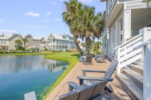 Back Deck, Lake Colby View