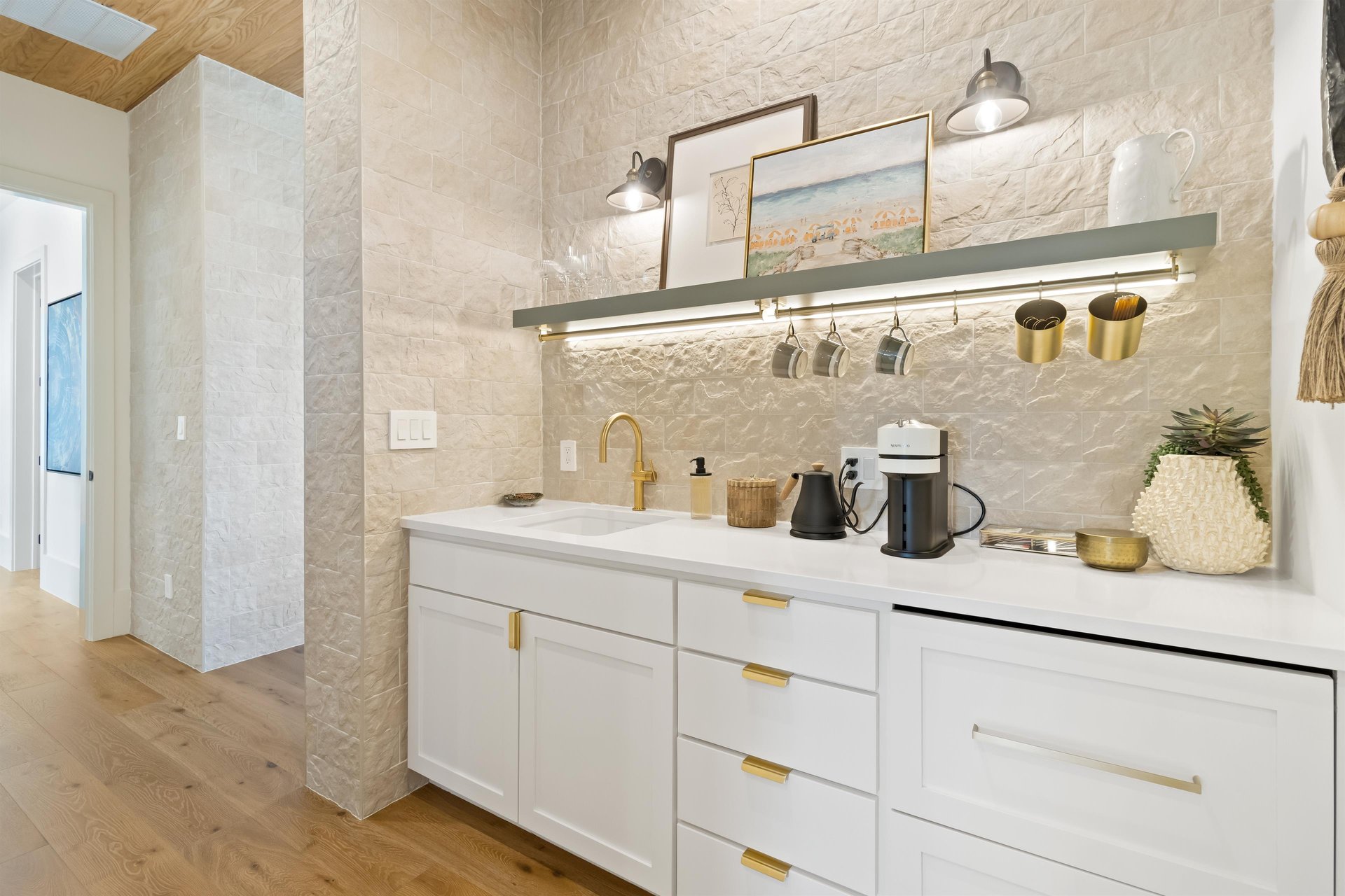 Primary King Suite Wet Bar, 3rd Floor