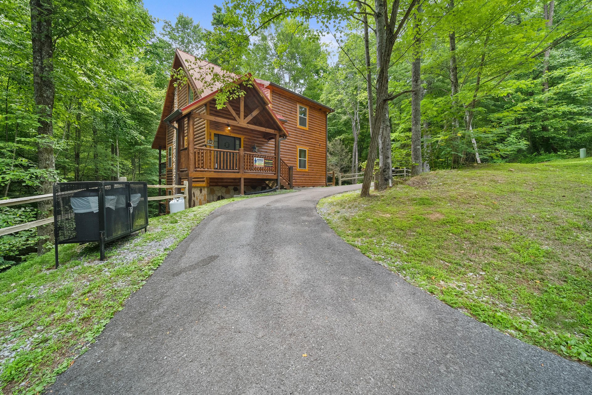 Exterior front view of Poolin Around