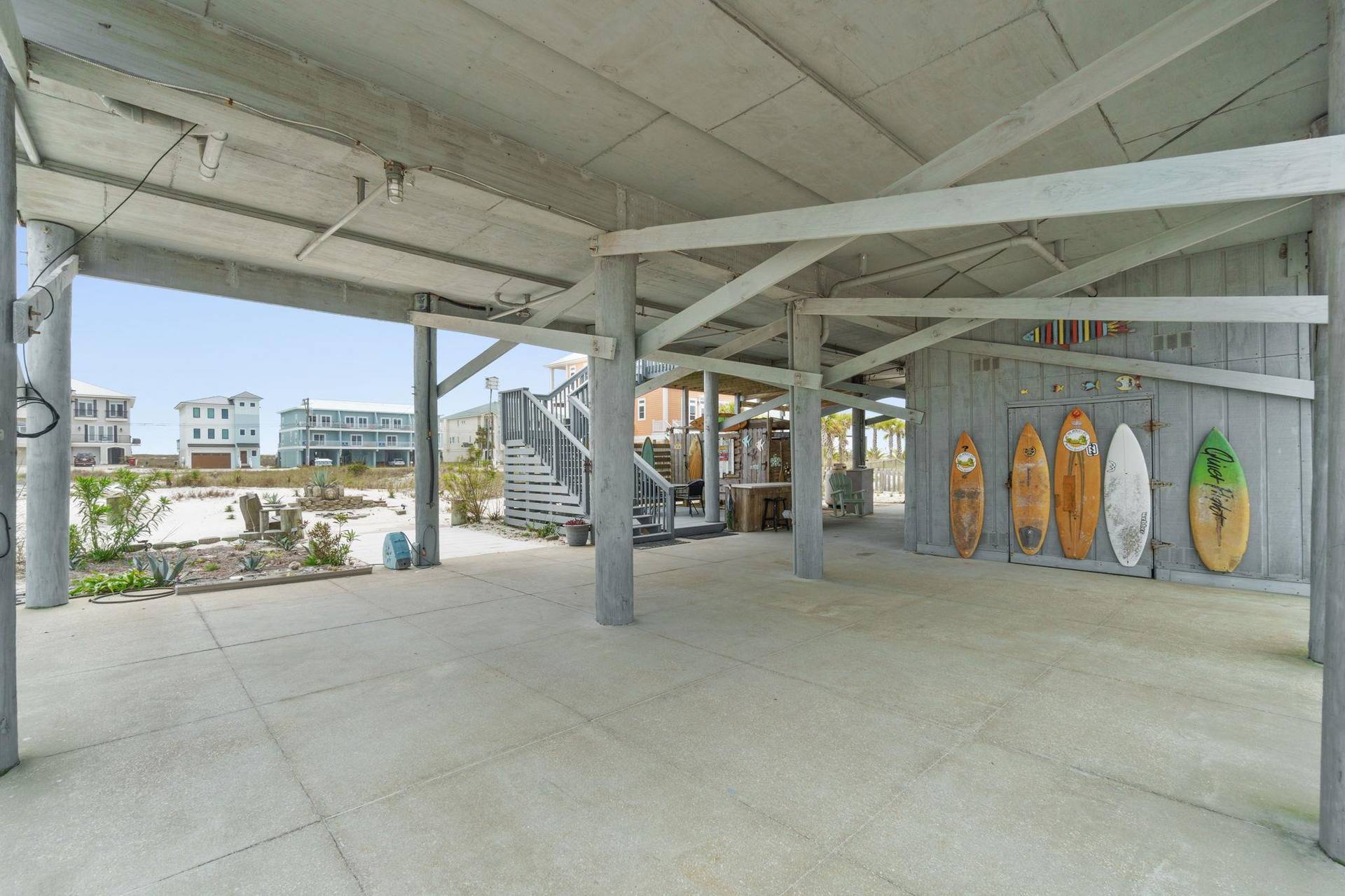 Hangout Area Under House