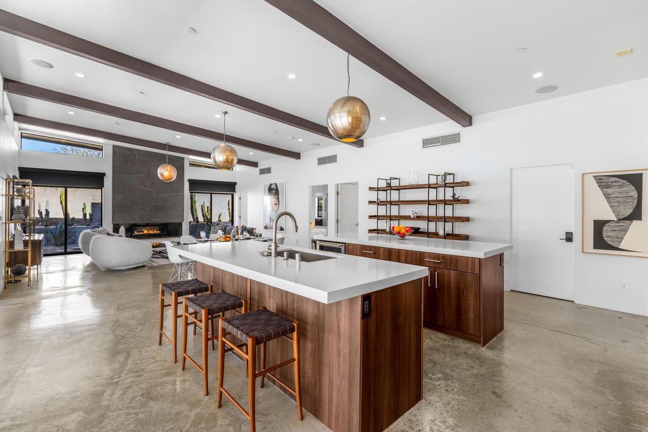 Stunning waterfall island