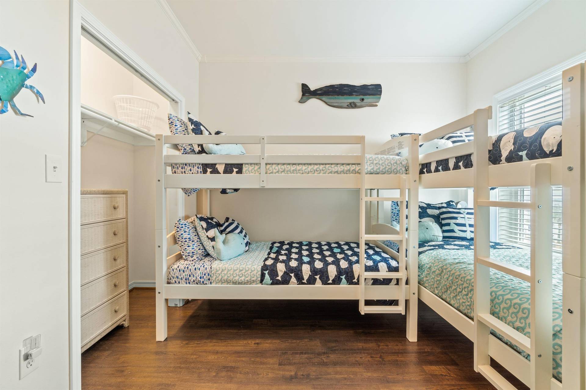 Guest Bedroom 4 Twin Bunks