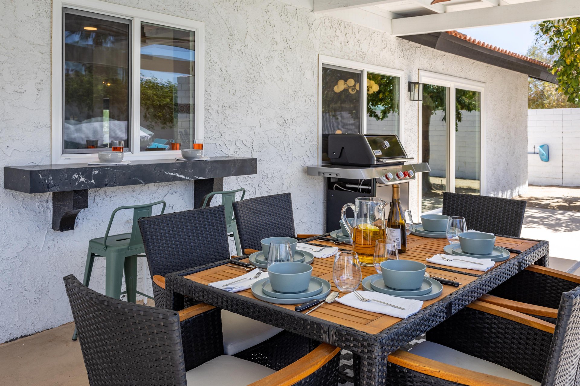 Room for six at this table