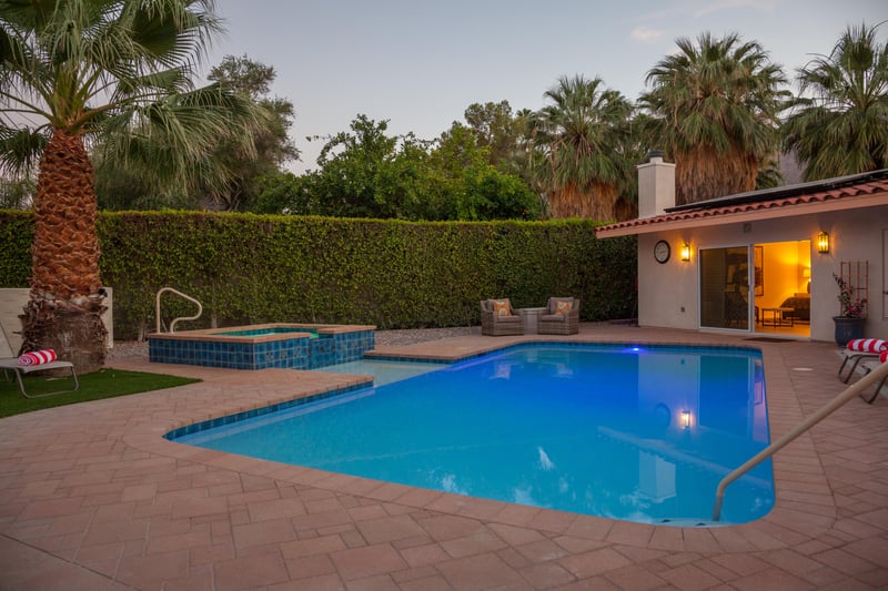 Palm Springs evening skies