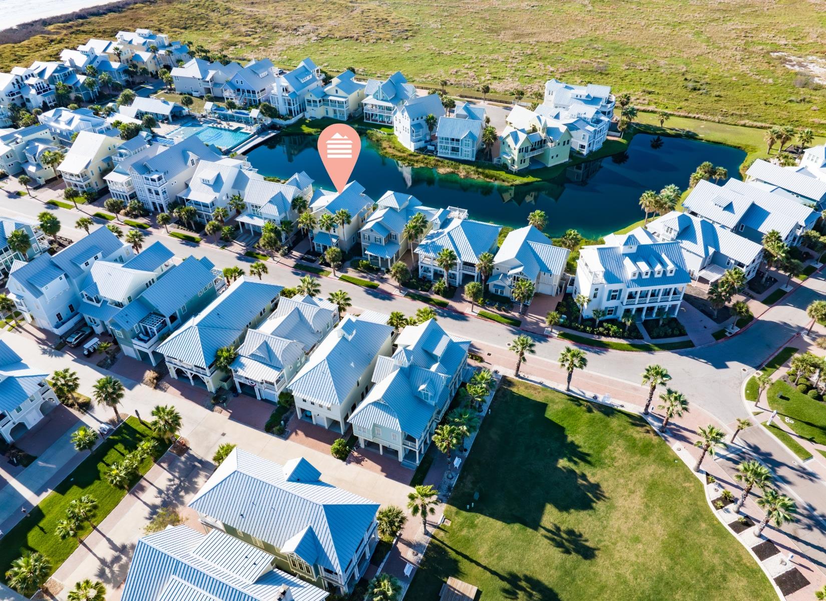 Aerial View, Location