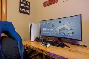 Computer gaming w PlayStation