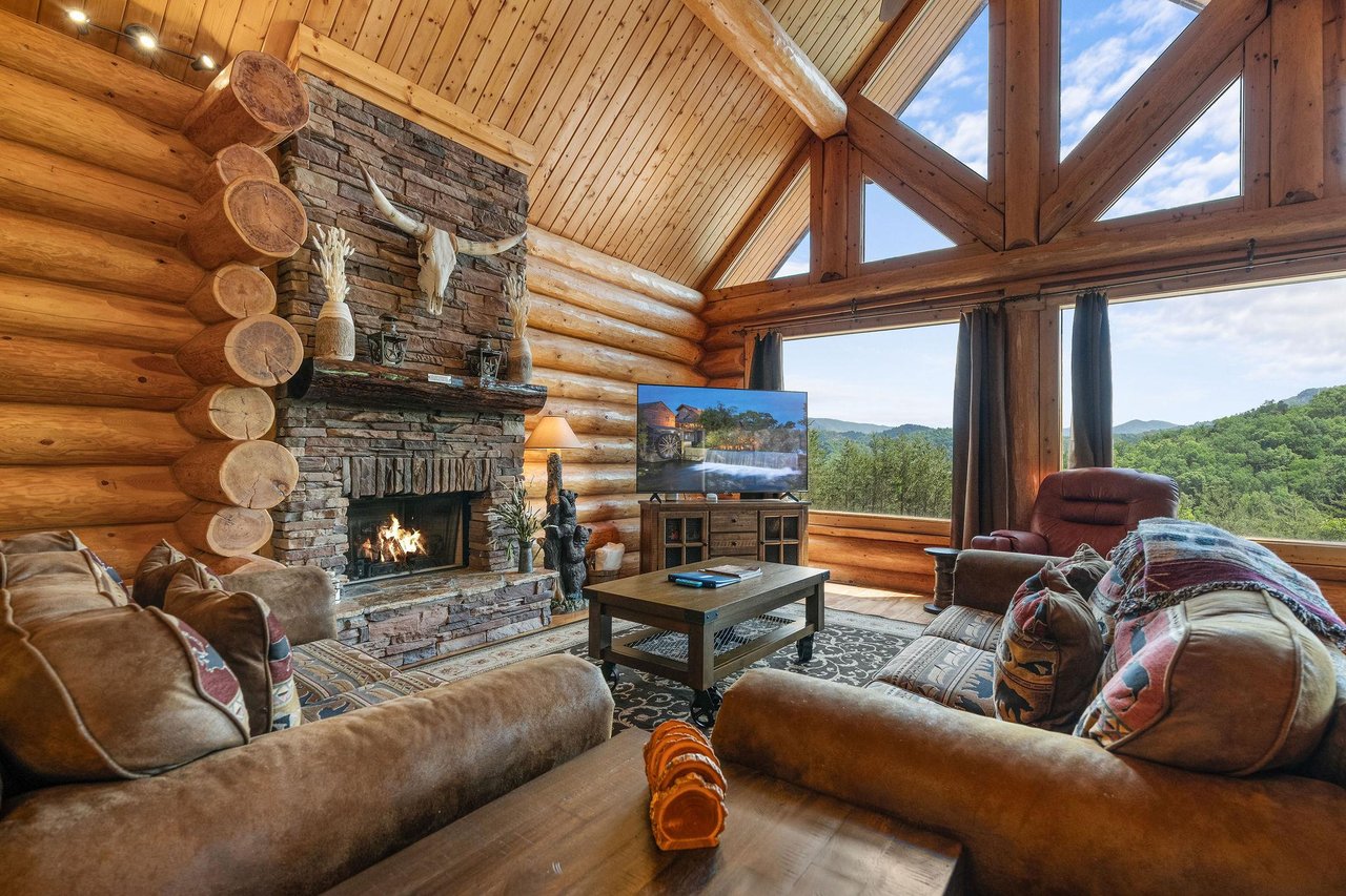 Living Room Fireplace Area