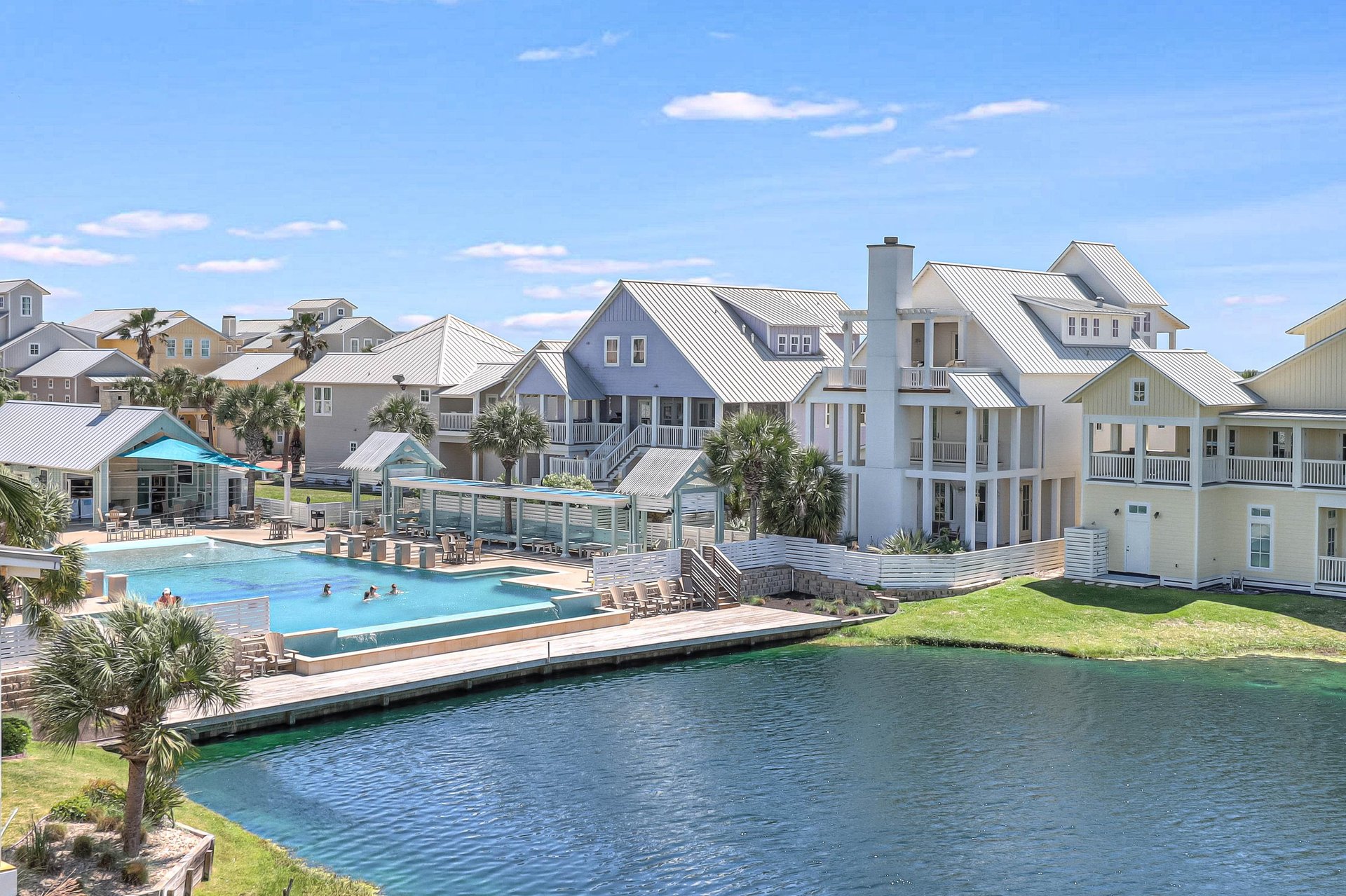 Lakeside Balcony View of Kieras Pool, 2nd Floor