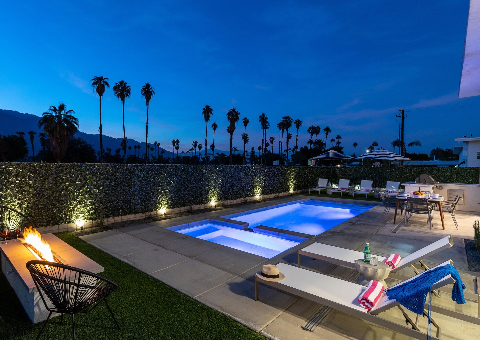 Go for an evening swim