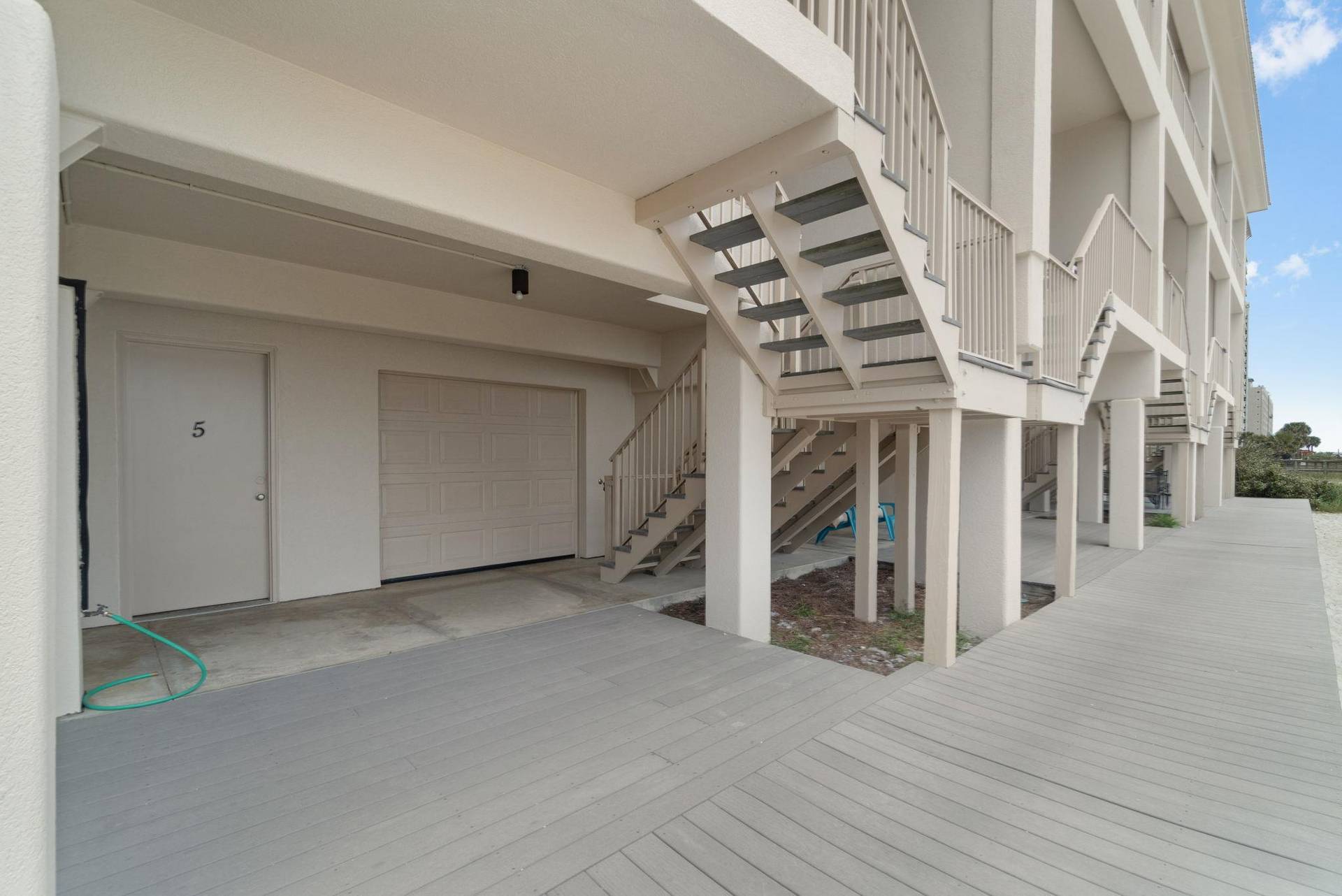 Hangout Area Behind Garage