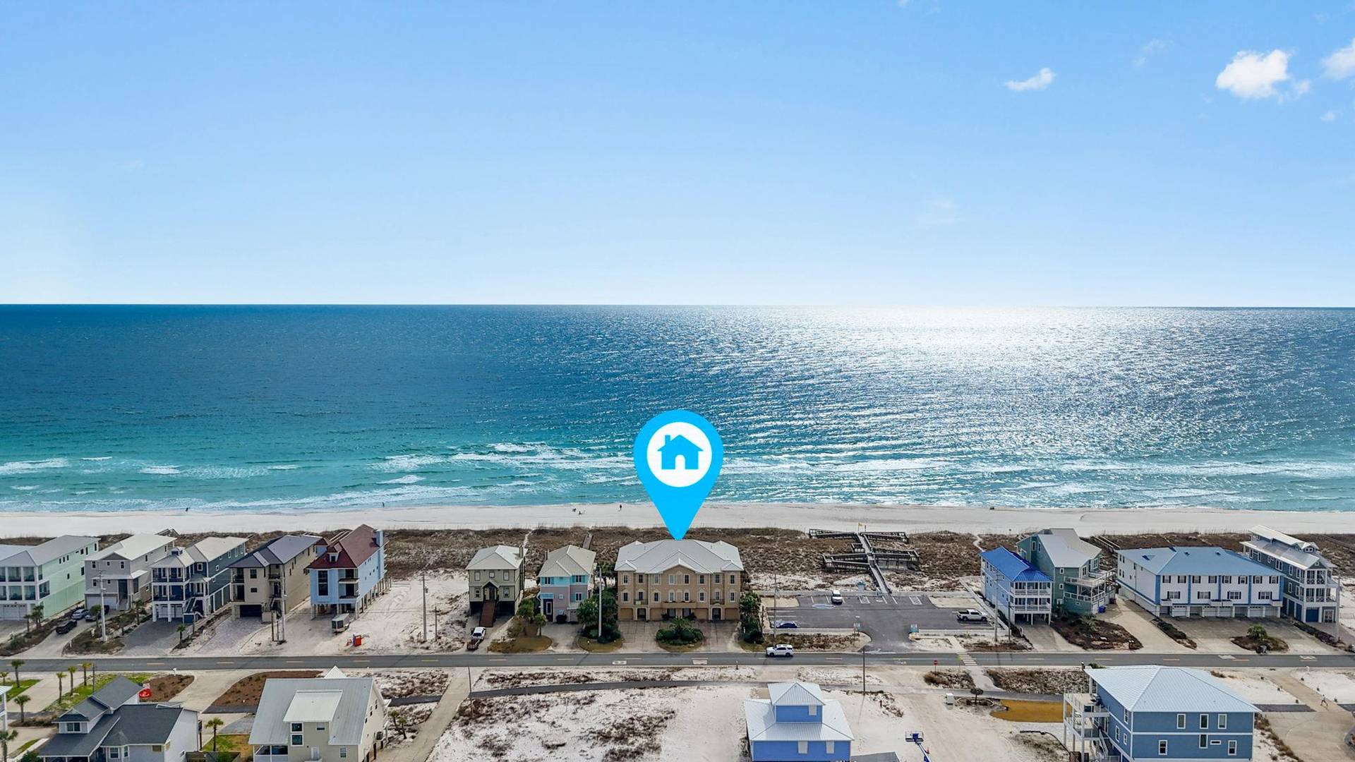Gulf Paradise Aerial