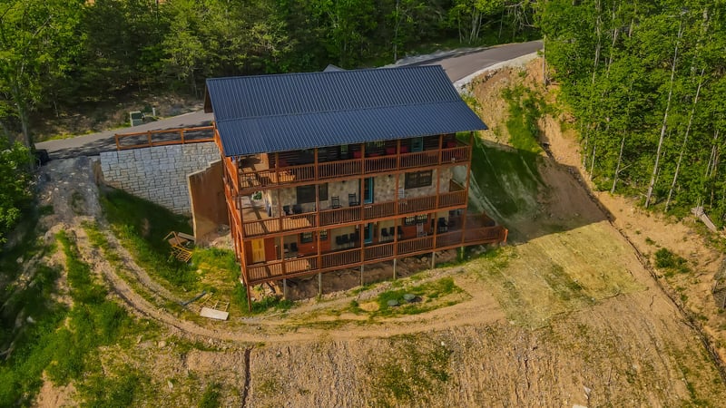 Mountain Valley Views Drone Photos April 20247