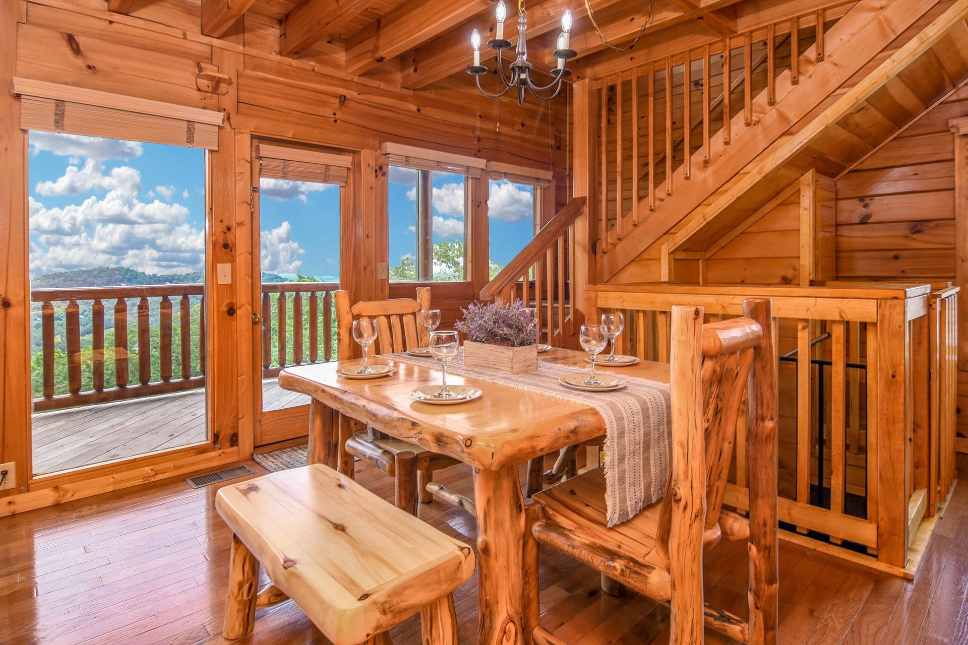 at eagles sunrise a 2 bedroom cabin rental located in pigeon forge