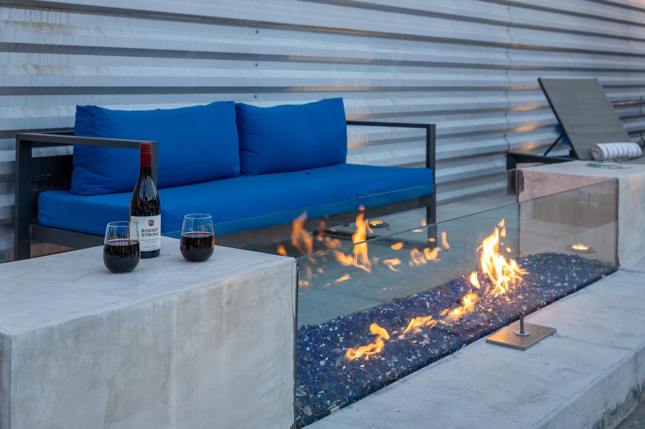 Relax around the firepit