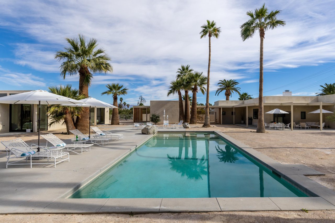 Pristine swimming pool